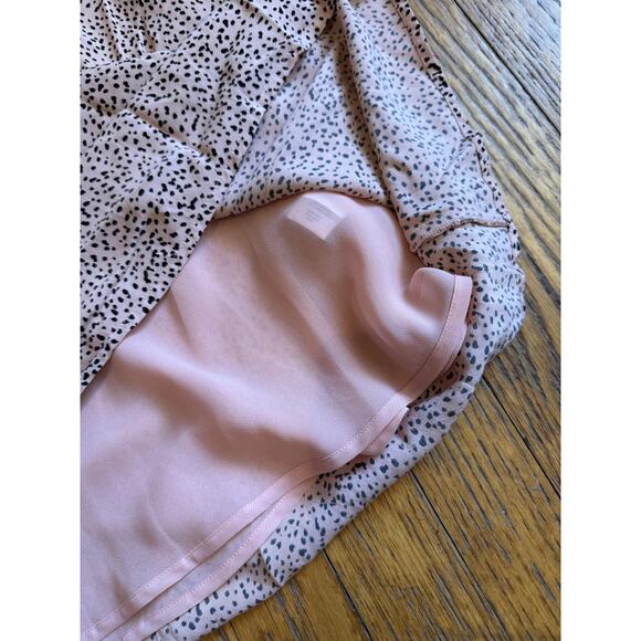 Rails Skirt Womens XS Pink Rose Spotted Anya Midi Slip Lined A-Line 927-243-1865 - Picture 4 of 9